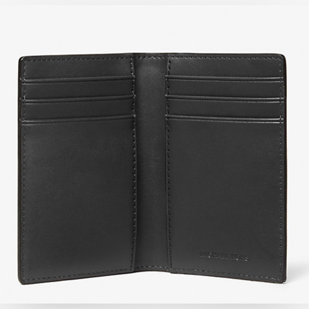 Michael Kors Cooper Ombré Signature Logo Folding Card Case Black Combo (Men’sNWT - Picture 9 of 9